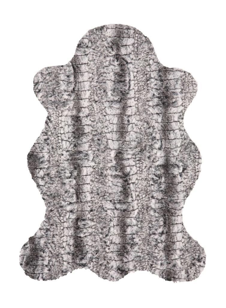 SİYAH DESENLİ MİCROPOST DOKUMA HALI 80X150CM