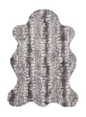 SİYAH DESENLİ MİCROPOST DOKUMA HALI 80X150CM