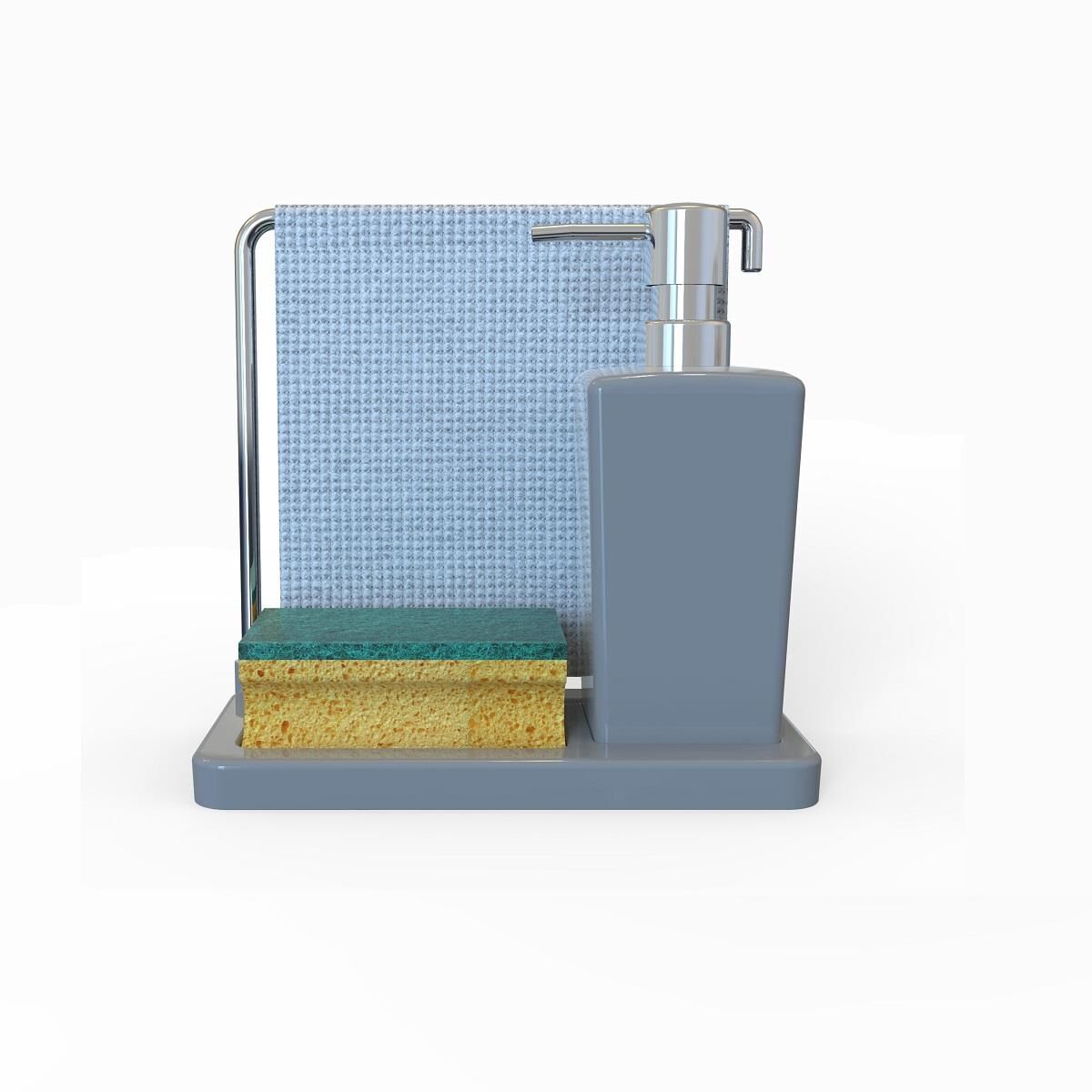 LUNA GRİ MUTFAK SIVI SABUNLUK