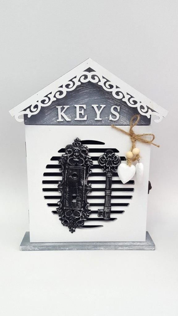 GRİ KEYS ANAHTARLIK
