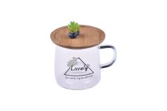 RESSO - BAMBU KAPAKLI CAM KUPA DESEN3