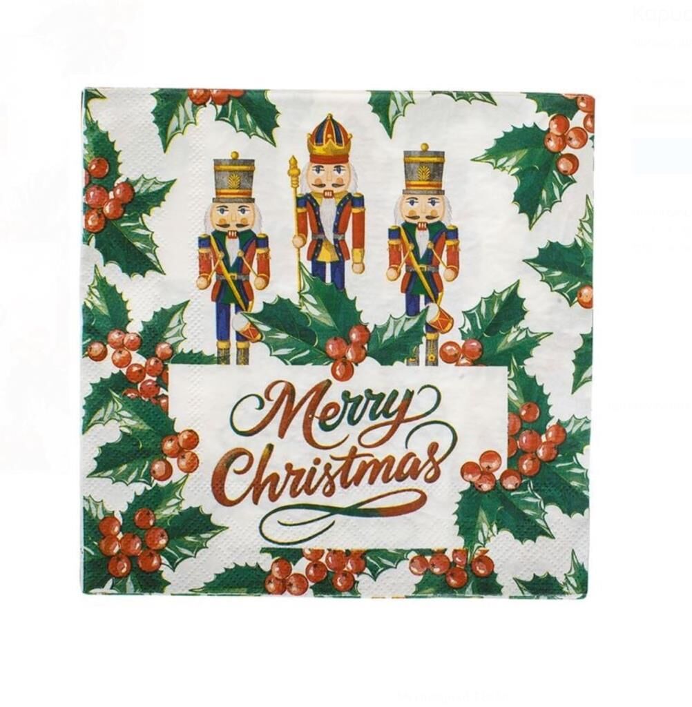 YILBAŞI KURŞUN ASKER KAĞIT PEÇETE 33X33CM(20ADET)