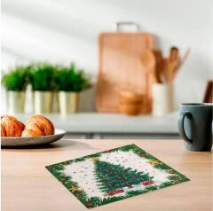 YILBAŞI ÇAM AĞACI KAĞIT PEÇETE 33X33CM(20ADET)