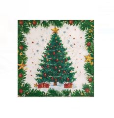 YILBAŞI ÇAM AĞACI KAĞIT PEÇETE 33X33CM(20ADET)