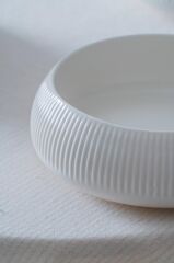 BIANCO LINEA TEKLİ BOL KASE 18CM