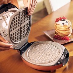 FUNDAY GLOSSY VIOLET WAFFLE MAKİNESİ