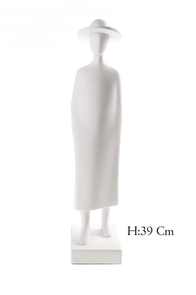 BEYAZ ŞAPKALI ADAM DEKOR