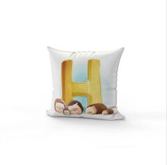 ÇOCUK YASTIK H HARFİ 30X30CM