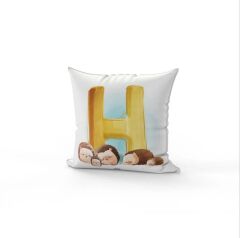 ÇOCUK YASTIK H HARFİ 30X30CM