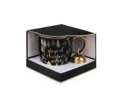 YILBAŞI SİYAH ALTIN YALDIZLI BİTKİ ÇAYI KUPASI 610ML