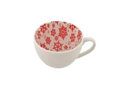 YILBAŞI KIRMIZI BEYAZ KUPA 500ML