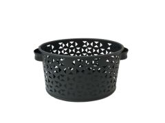 SİYAH KULPLU MEYVE SEPETİ 24 CM