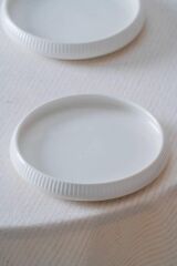 BIANCO LINEA TEKLİ TATLI TABAK 14CM