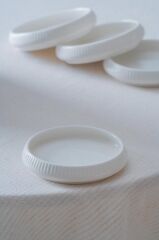BIANCO LINEA TEKLİ MİNİ TABAK 10CM