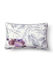 YAPRAK BEYAZ GRİ ÇİÇEKLİ KIRLENT 50x30cm