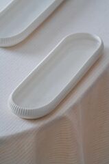 BIANCO LINEA OVAL KAYIK TABAK 7,5X28CM