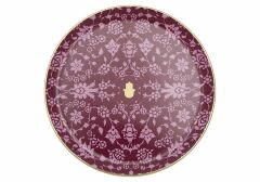 GLAMOROUS FUŞYA DÜZ TABAK 24CM