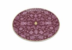 GLAMOROUS FUŞYA DÜZ TABAK 24CM