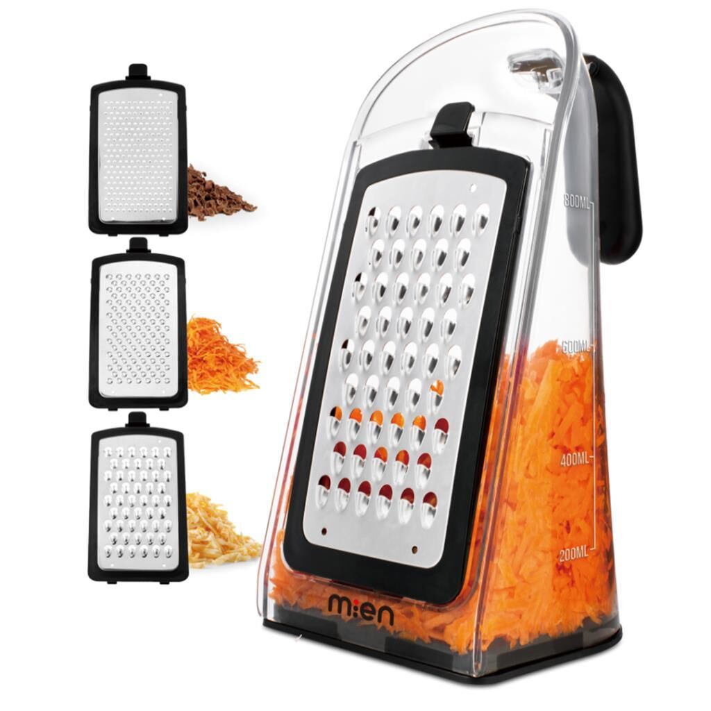 SİYAH HAZNELİ RENDE SETİ 4 PARÇA