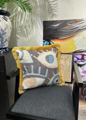 AMULET KAHVERENGİ GOLD KIRLENT 45X45CM