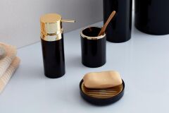 LENOX DİŞ FIRÇALIK SİYAH ALTIN