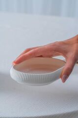 BIANCO LINEA OVAL KAYIK TABAK 10X14CM