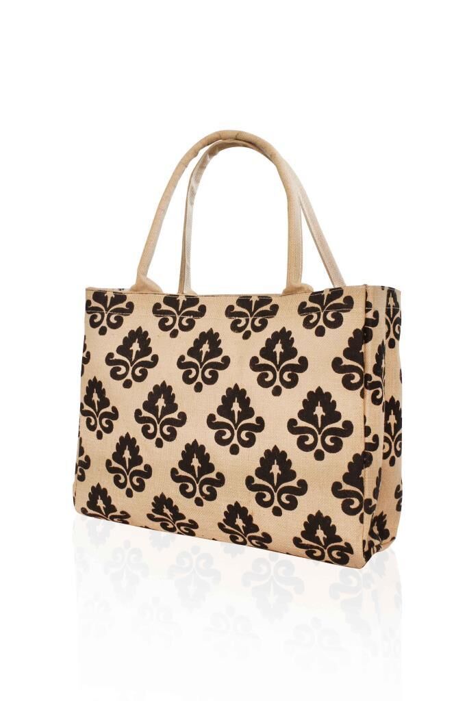 HASIR SİYAH DESEN2 ALIŞVERİŞ/PLAJ ÇANTASI