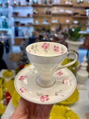 PEMBE AYAKLI 6 KİŞİLİK TÜRK KAHVESİ FİNCANI