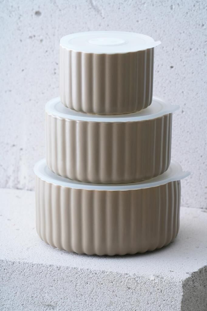 BLUSH BEJ 3'LÜ SAKLAMA KABI