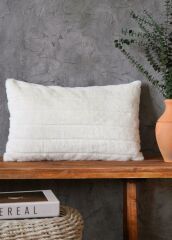FİTİLLİ PELUŞ KIRLENT BEYAZ 37X55CM