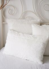 FİTİLLİ PELUŞ KIRLENT BEYAZ 37X55CM