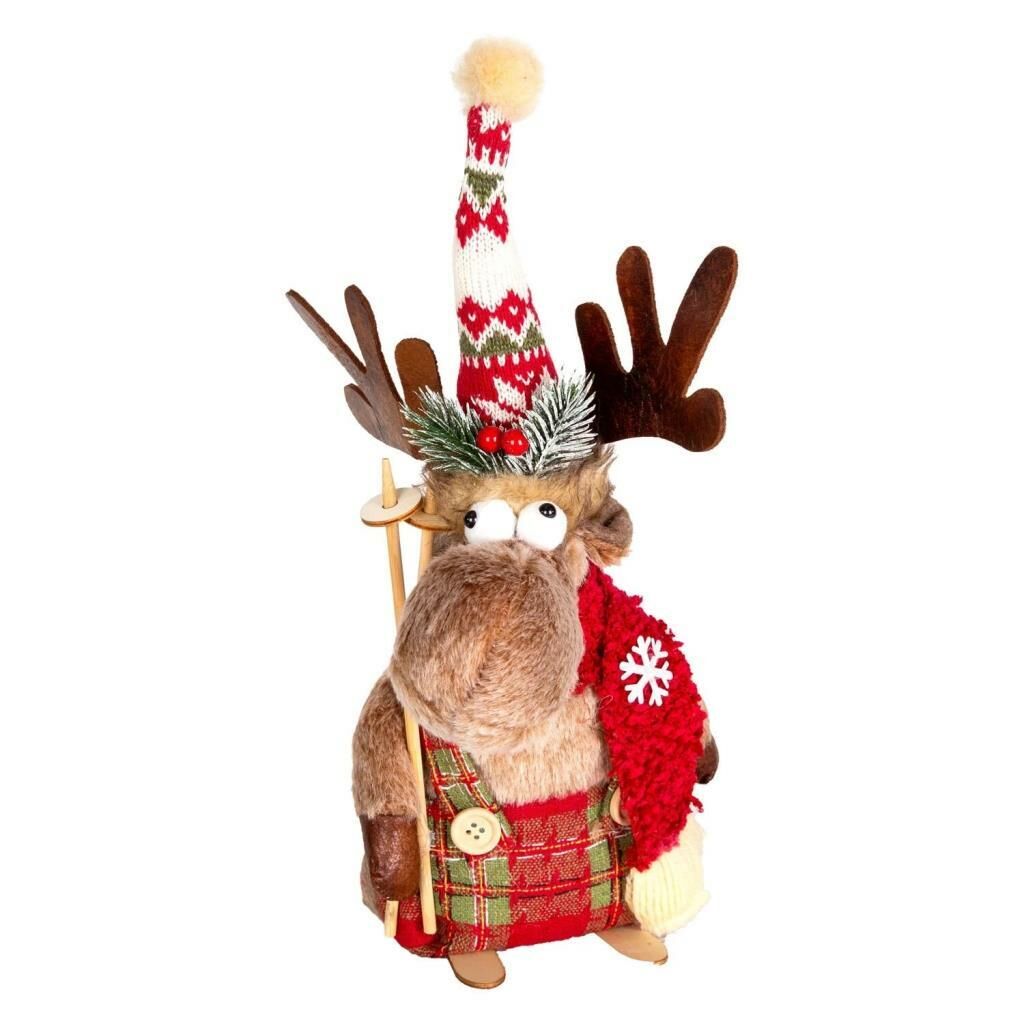 KAYAK YAPAN GEYİK NOEL DEKOR 20X14X40CM