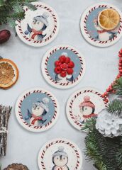 PENGUİN 6'LI ÇEREZLİK 10CM