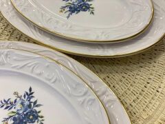 ROLYEF BLUE 4'LÜ KAYIK TABAK