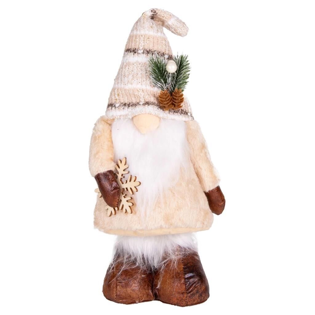 KAHVERENGİ CÜCE NOEL DEKOR 21X10X42CM
