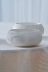 BIANCO LINEA TEKLİ KASE 14X6CM