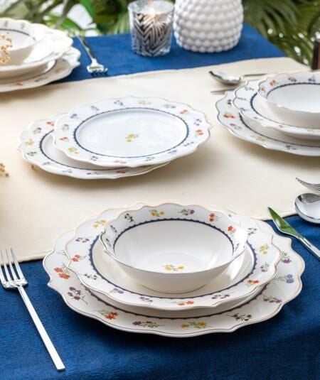 HILLARY 6 KİŞİLİK 24 PARÇA YEMEK TAKIMI