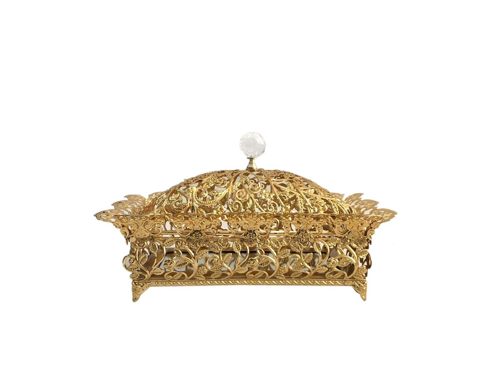 ALTIN ROZA ŞEKERLİK 30X17CM