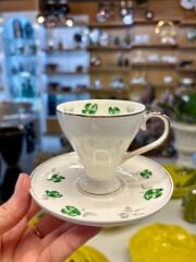 YEŞİL AYAKLI 2 KİŞİLİK TÜRK KAHVESİ FİNCANI