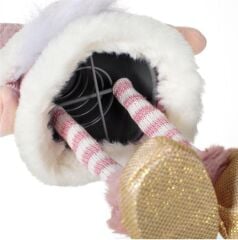 YILBAŞI SALLANAN PEMBE CÜCE 42CM