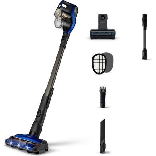 XC8049 SPEEDPRO MAX ŞARJLI DİK SÜPÜRGE GRİ/LACİVERT