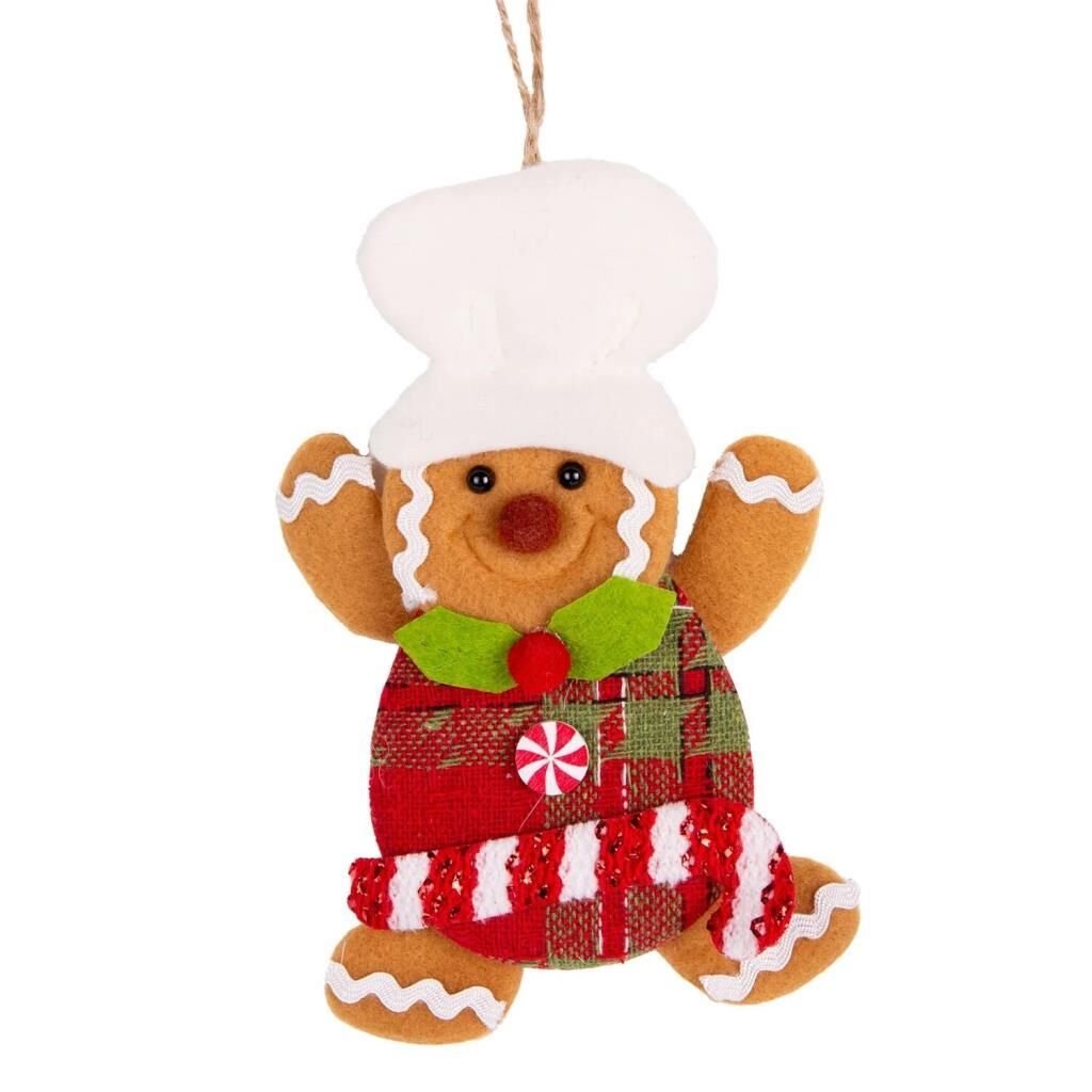 KURABİYE ADAM NOEL DEKOR 10X15CM