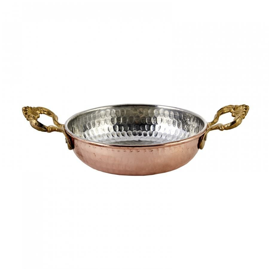 ANTİK BAKIR SAHAN 12CM