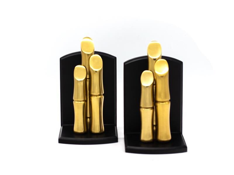 SİYAH ALTIN METAL KİTAP TUTACAĞI/DEKOR 19CM