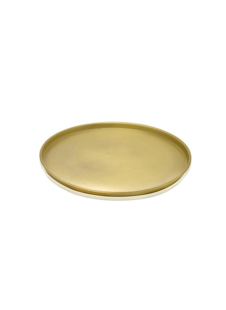 ALTIN METAL TEPSİ 25CM