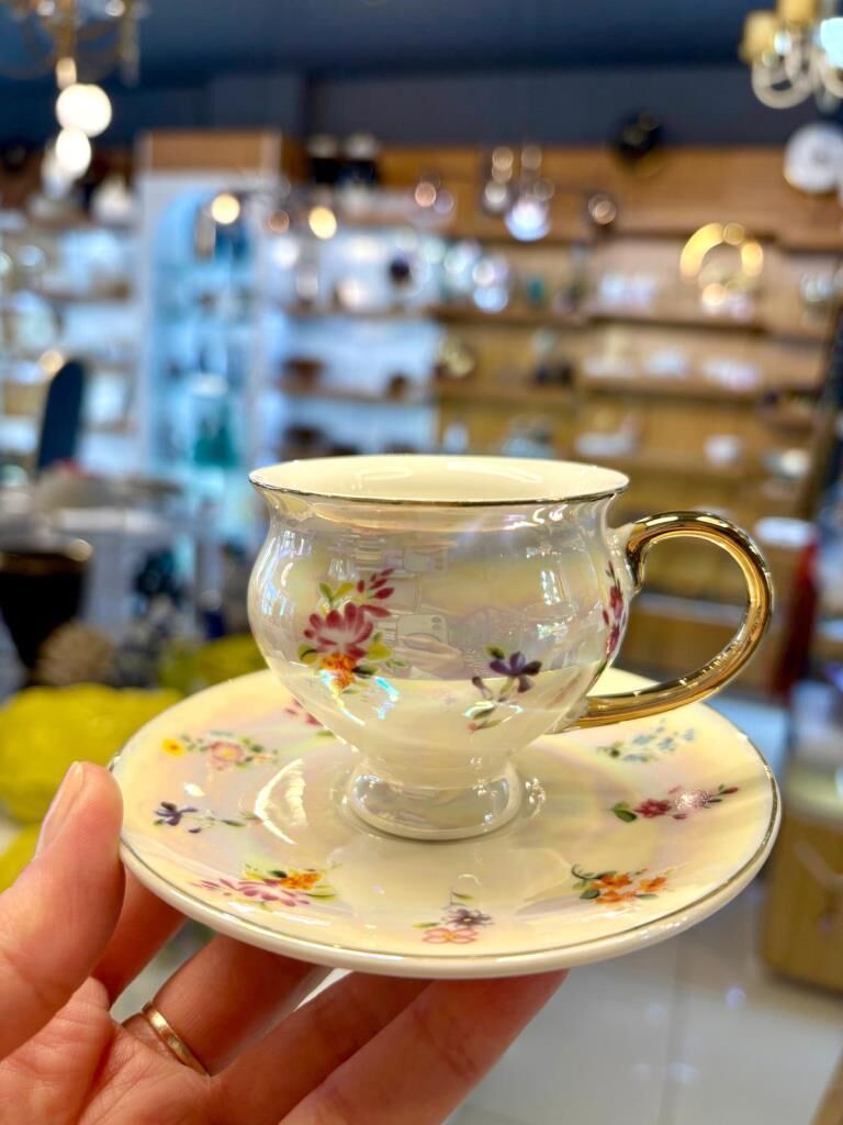 SEDEF AYAKLI 2 KİŞİLİK TÜRK KAHVESİ FİNCANI