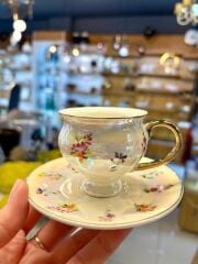 SEDEF AYAKLI 2 KİŞİLİK TÜRK KAHVESİ FİNCANI