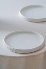 BIANCO LINEA 3'LÜ SERVİS TABAK 23CM