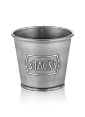 GRİ ESKİTME CİPS KOVASI