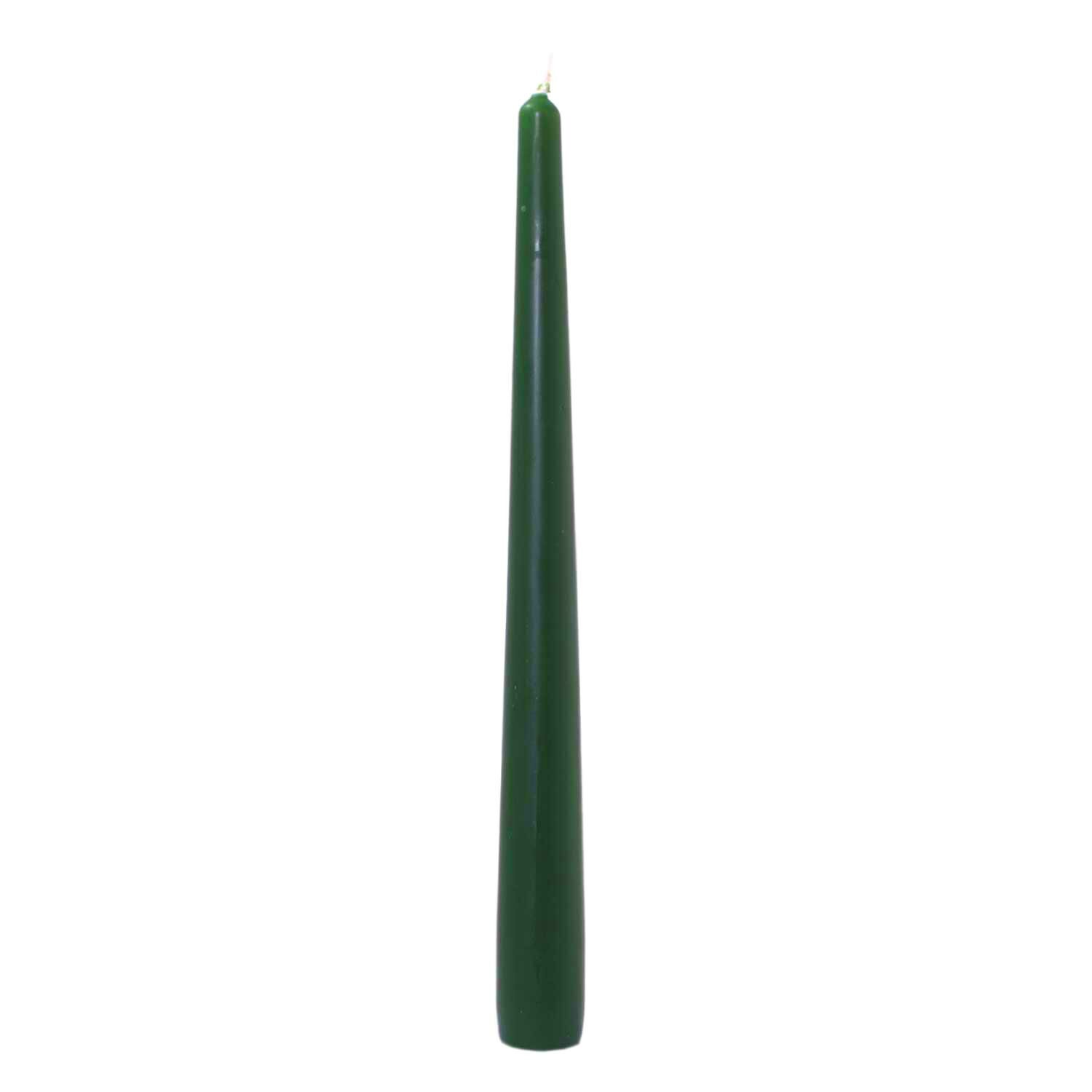 KOYU YEŞİL ŞAMDAN MUM 25CM